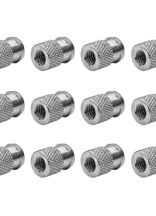 Qbrick System Schraubhülsen Gewindeeinsätze M8 12 Stück