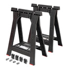 Juego de caballetes de taller Qbrick System + Custom Connect 2 piezas 580 x 770 mm 350 kg