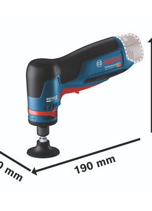 Bosch GWG 12V-50 S Professional cordless straight grinder 12 V 6 mm brushless solo ( 06013A7000 ) - without battery, without charger