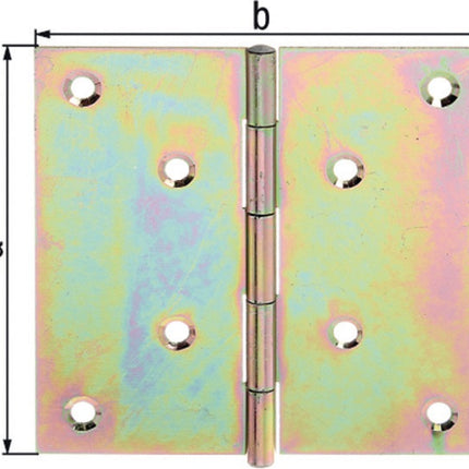 Bisagra GAH altura 82 mm anchura 82 mm ( 3000200548 )