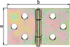 Cerniera GAH altezza 60 mm larghezza 90 mm ( 3000200549 )
