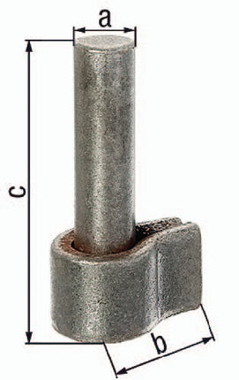 GAH Kloben zum Anschweissen 13x24mm 3000200556  1 - toolbrothers
