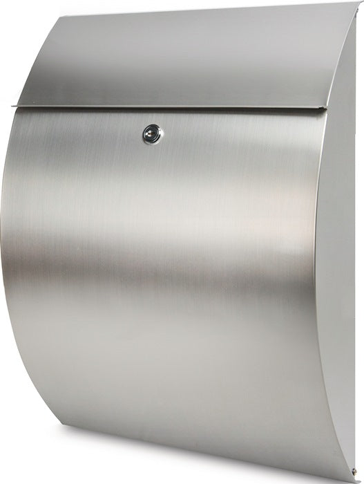 Skrzynka na listy BURG-WÄCHTER Riviera 3835 Ni wysokość 460 mm szerokość 335 mm głębokość 130 mm ( 3000253502 )