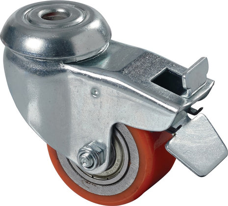 Rueda giratoria BS ROLLEN con freno Ø 50 mm capacidad de carga 120 kg (3000275164)