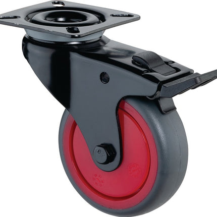 BS ROLLEN Ruota girevole con freno Ø ruota 50 mm Portata 50 kg ( 3000275252 )