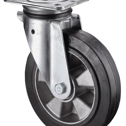 BS ROLLEN Heavy-duty swivel castor Wheel Ø 250 mm Load capacity 550 kg ( 3000275446 )