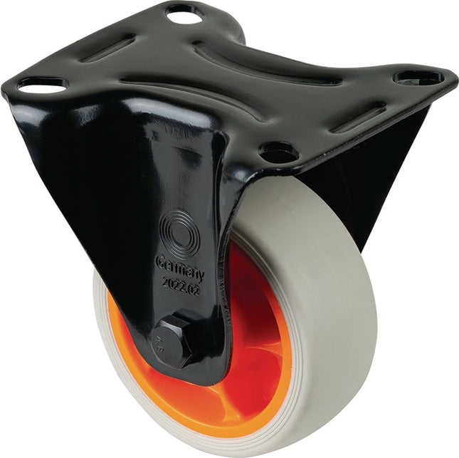 BS ROLLEN Fixed castor Wheel Ø 80 mm Load capacity 100 kg ( 3000275645 )