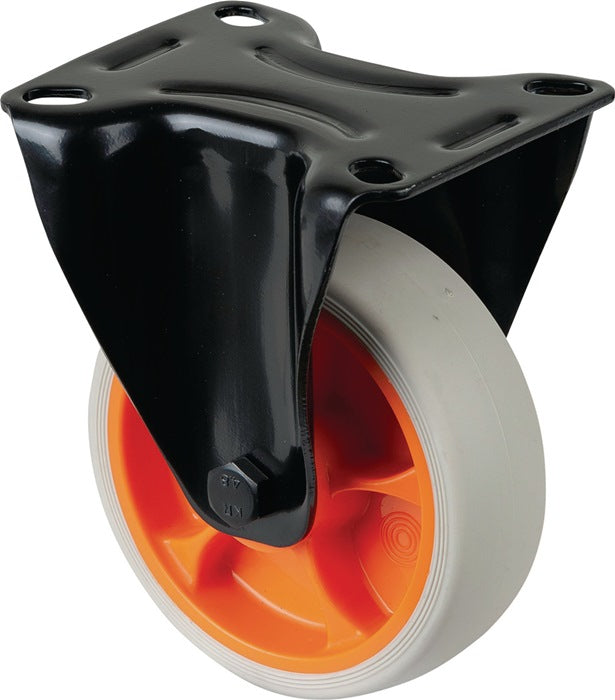 BS ROLLEN Fixed castor Wheel Ø 100 mm Load capacity 110 kg ( 3000275646 )