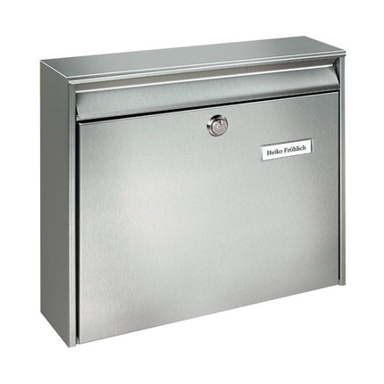 Cassetta per le lettere BURG-WÄCHTER Borkum 3877 Ni altezza 322 mm larghezza 362 mm profondità 100 mm ( 3000290112 )