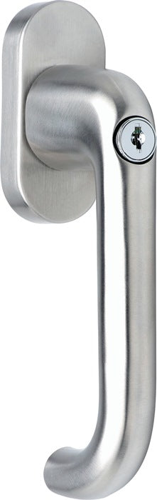 DENI Fenstergriff  Edelstahl matt ( 3000700003 )