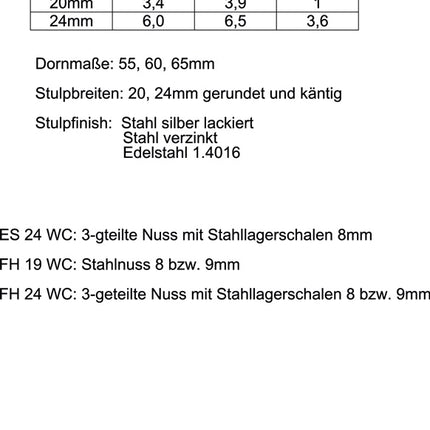 SSF Cerradura de embutir BAD 20/ 65/78/8 mm DIN derecha ( 3324024323 )