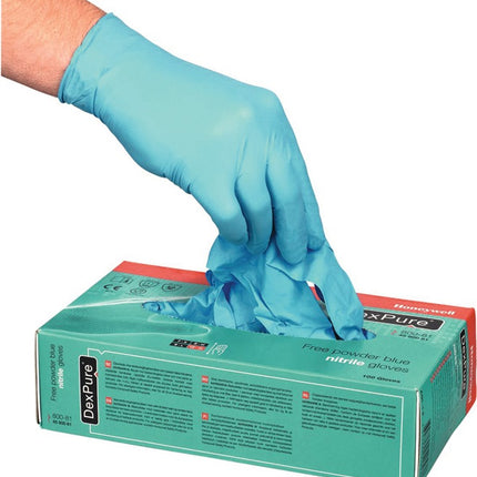 HONEYWELL guanti monouso Dexpure 800-81 taglia L blu ( 4000371854 )