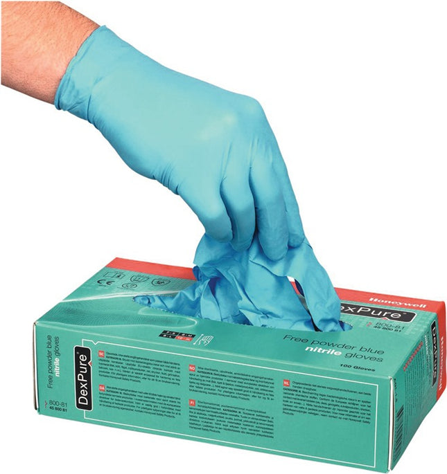 HONEYWELL guanti monouso Dexpure 800-81 taglia L blu ( 4000371854 )