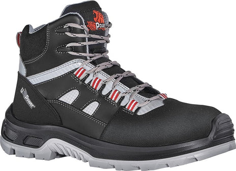 U.POWER safety boots Cross size 41 black/grey/red ( 4000372121 )