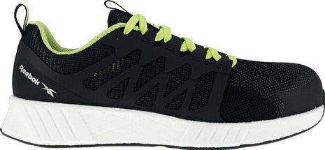 Zapato de seguridad REEBOK Fusion Flexweave Work talla 45 negro/verde lima (4000374035)