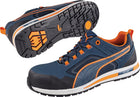 Chaussures de sécurité PUMA Crosstwist LOW taille 43 bleu/orange ( 4000374603 )