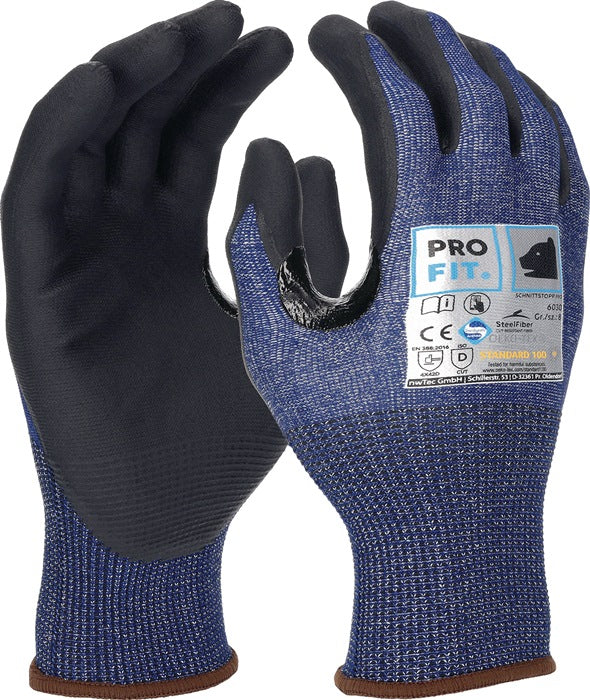 PRO FIT cut protection gloves Schnittstop Pro size 10 blue/black ( 4000391286 )