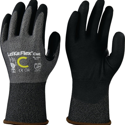 LEIPOLD Gants de protection anti-coupures LeiKaFlex(R) CUT RL 1636 Taille 10 gris/noir ( 4000391395 )
