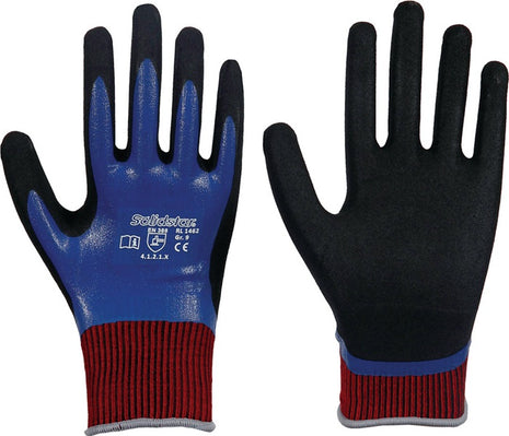 LEIPOLD Gants Solidstar Nitril Grip Complete 1462 taille 8 bleu ( 4000391407 )
