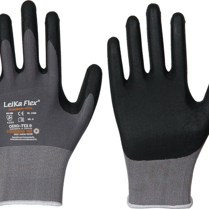 Guantes LEIPOLD LeiKaFlex 1466 talla 10 gris ( 4000391415 )