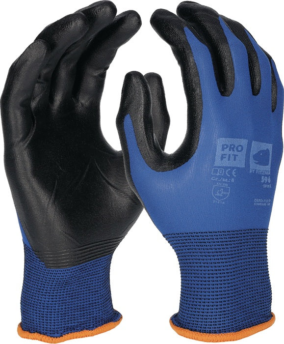 Gants PRO FIT SPIKE taille 8 bleu / noir ( 4000391428 )