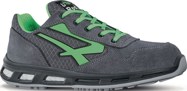 U.POWER zapato de seguridad Point talla 43 gris/verde ( 4000392033 )