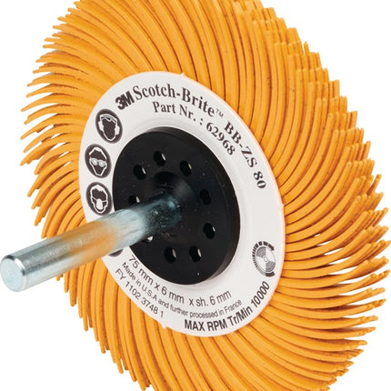3M Radialbürstenscheibe BB-ZS Typ C Ø 76,2 mm Körnung 80 ( 4000844175 )