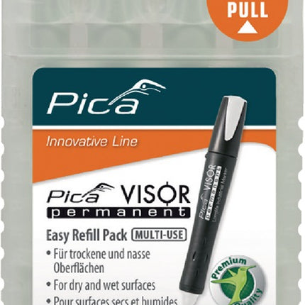 PICA mine set Visera permanente 4x blanca ( 4000871367 )