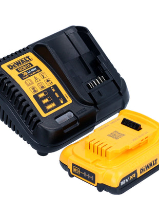 DeWalt DCF 620 D1T cordless drywall screwdriver 18 V 30 Nm brushless + 1x rechargeable battery 2.0 Ah + charger + TSTAK