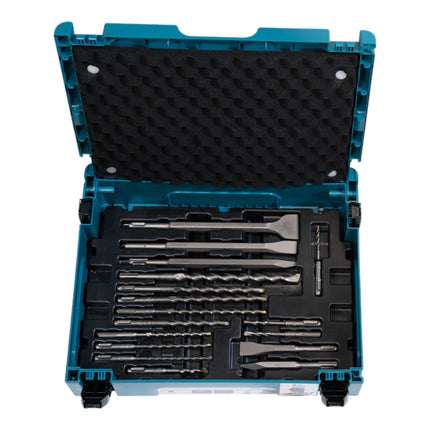 Makita E-17790 Zestaw wierteł i dłut SDS-Plus 17 szt. + Makpac