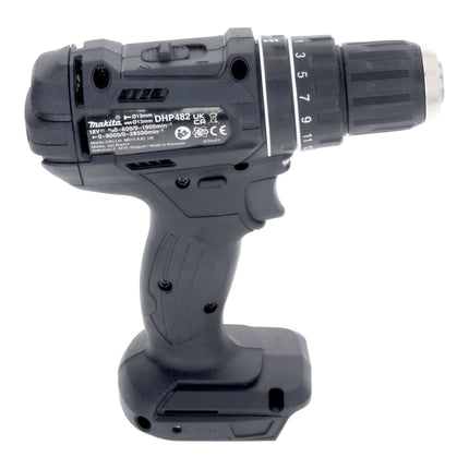 Makita DHP 482 ST1JB Akku Schlagbohrschrauber 18 V 62 Nm Schwarz + 1x Akku 5,0 Ah + Ladegerät + Makpac