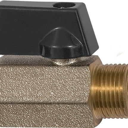 RIEGLER mini válvula de bola VÁLVULA LÍNEA 6 mm 1/4 ( 4163000190 )
