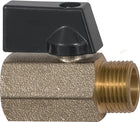 RIEGLER mini valvola a sfera VALVOLA LINEA 6 mm 1/4 ( 4163000190 )