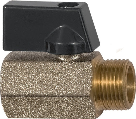 RIEGLER mini valvola a sfera VALVOLA LINEA 6 mm 1/4 ( 4163000190 )