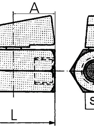 RIEGLER mini valvola a sfera 13,16 mm G 1/4 ″ ( 4163000271 )