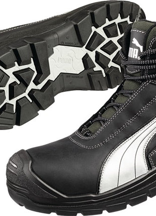 Bottes de sécurité PUMA Cascades Mid taille 42 noir/blanc ( 4300700272 )
