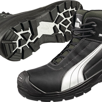 Bottes de sécurité PUMA Cascades Mid taille 47 noir/blanc ( 4300700277 )