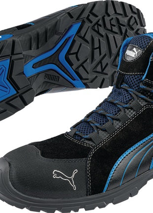 PUMA safety boots Rio Black Mid size 42 black/blue ( 4300700412 )