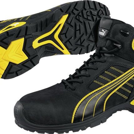 Buty ochronne PUMA Amsterdam Mid rozmiar 40 czarny/żółty ( 4300700430 )