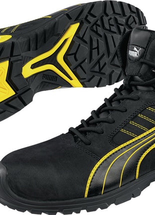 Bottes de sécurité PUMA Amsterdam Mid taille 45 noir/jaune ( 4300700435 )