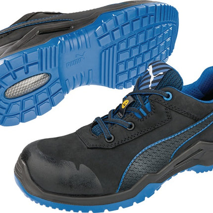 PUMA safety shoe Argon Blue Low size 43 black/blue ( 4300700443 )