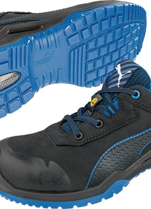 PUMA Sicherheitsschuh Argon Blue Low Größe 46 schwarz/blau ( 4300700446 )