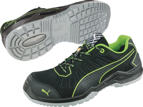 PUMA safety shoe Fuse TC Green Low size 44 black/green ( 4300700454 )