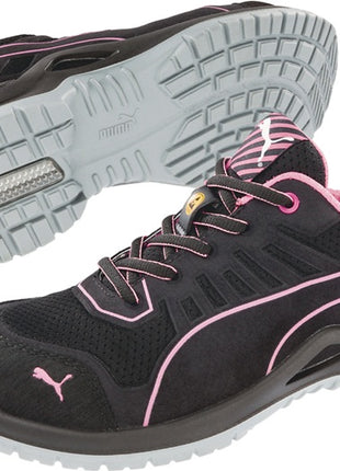 PUMA Damensicherheitsschuh Fuse TC Pink Wns Low Größe 41 schwarz/pink ( 4300700491 )