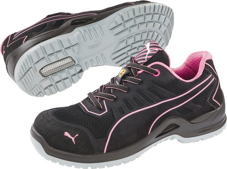 PUMA damskie buty ochronne Fuse TC Pink Wns Low rozmiar 41 czarny/różowy ( 4300700491 )