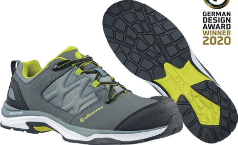 Buty ochronne ALBATROS ULTRATRAIL GREY LOW rozmiar 37 szary/combi ( 4300700597 )