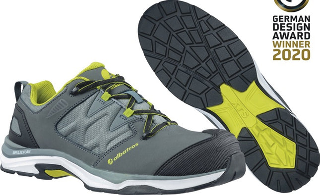 Buty ochronne ALBATROS ULTRATRAIL GREY LOW rozmiar 47 szary/combi ( 4300700607 )