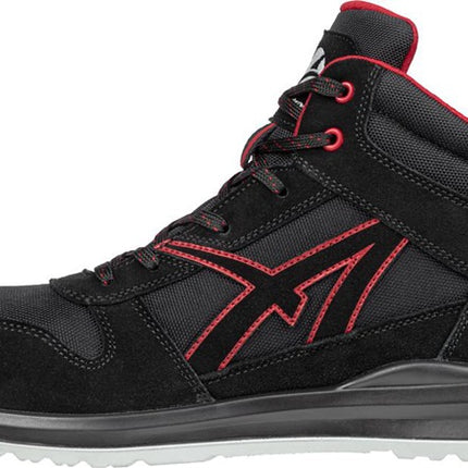 ALBATROS safety boots CLIFTON MID size 43 black/red ( 4300700683 )
