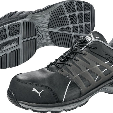 PUMA Sicherheitsschuh Velocity 2.0 Black low Größe 45 schwarz ( 4300700765 )
