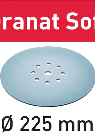 Festool Disco abrasivo STF D225 P80 GR S Granat Soft - 25 pz. ( 204221 )